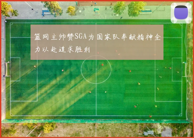 篮网主帅赞SGA为国家队奉献精神全力以赴追求胜利